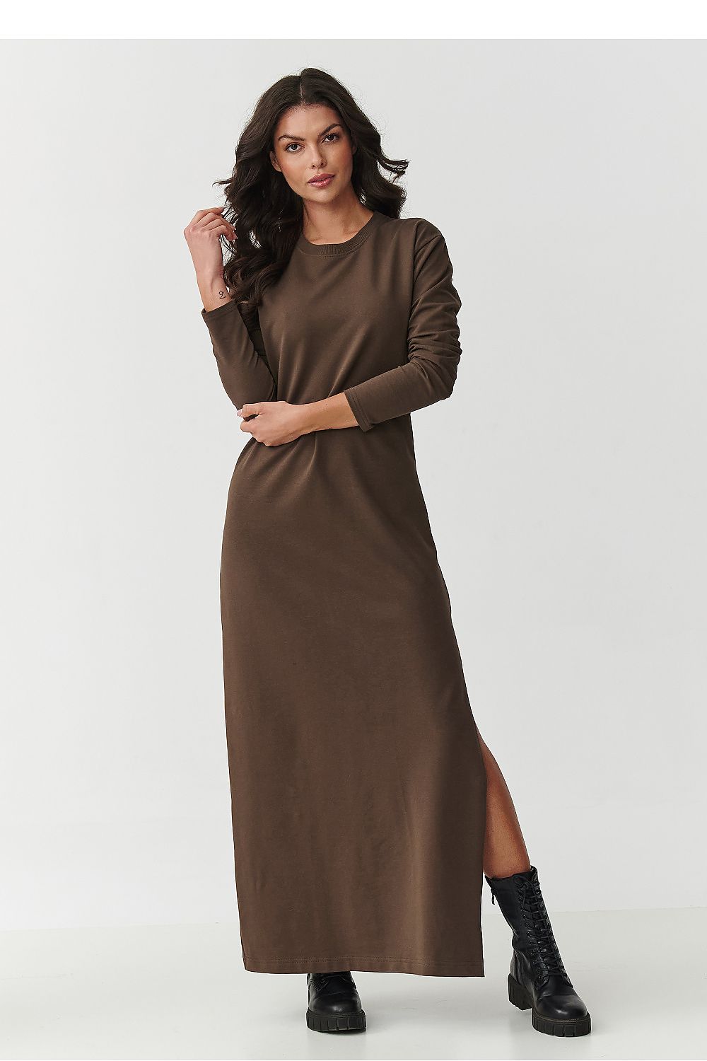 Alltagskleid model 217148 Makadamia