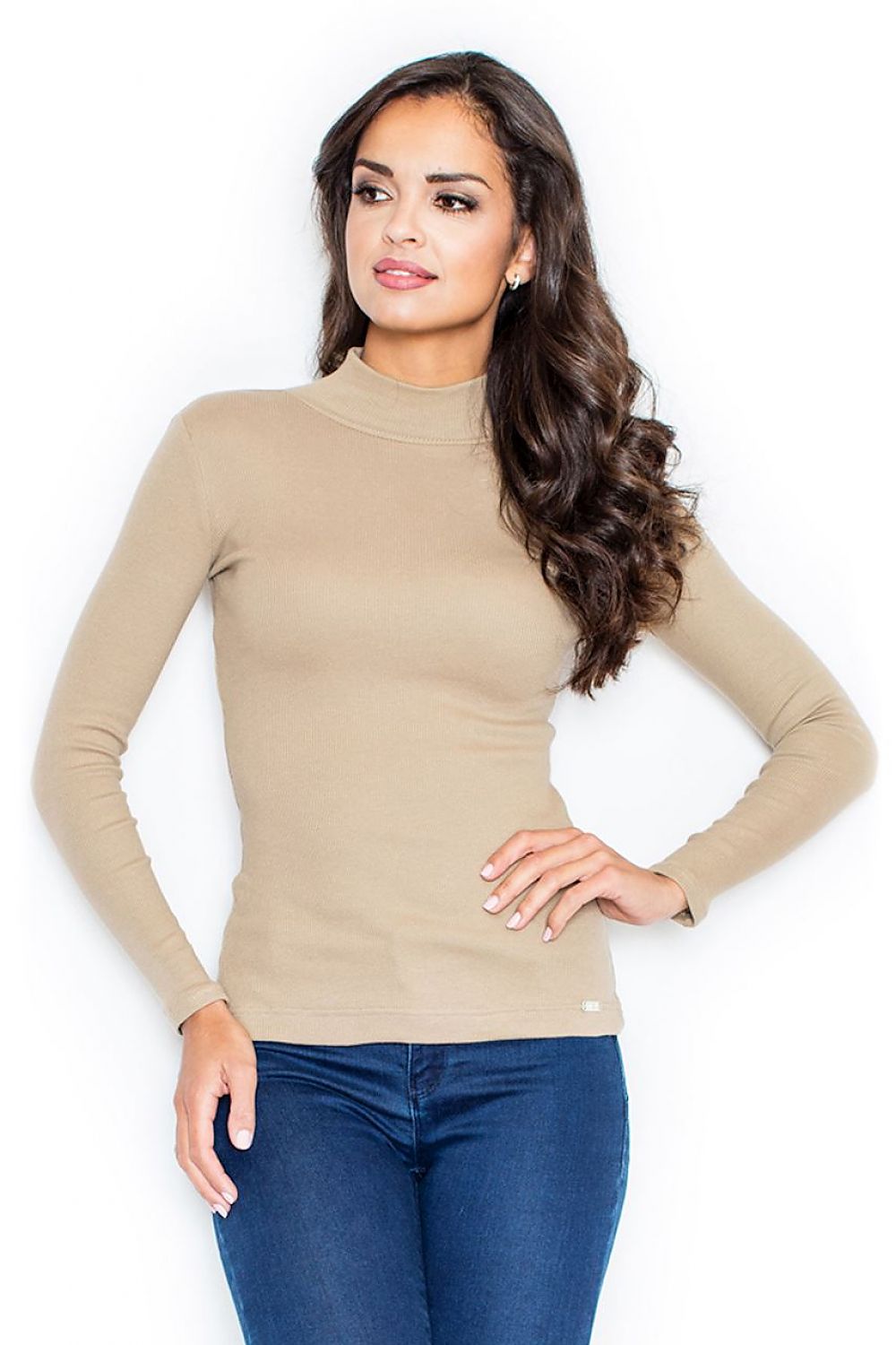 Rollkragenpullover Figl
