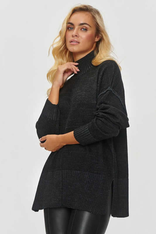 Rollkragenpullover Makadamia
